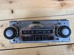Vintage Gm Delco Am Car Radio Model 01TPB1 Push Button Oem Untested. Fixed Price $59.99.
