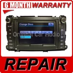 Repair Your 2009 - 2014 Toyota Oem Navigation Gps Am Fm Radio Screen Only. Fixed Price $190.40.