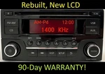 2014 2018 Nissan Sentra, Versa Radio PN-3653, 28185-9MC1A "rebuilt, New Lcd". Fixed Price $174.95.