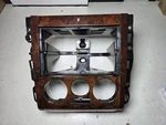 Oem 1999-05 Vw Radio Cage For MK4 Jetta Golf Wood Grain Trim With Cup Holder Glx. Fixed Price $399.99.