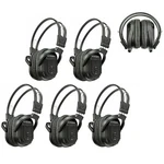 5 Fold In Wireless Headphones For Chrysler Vehicles Rear Dvd New Headsets 601B. Fixed Price $47.99.