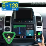 6+128GB Android 15 Apple Carplay Stereo Gps Radio For Toyota Prius 2004-2009. Fixed Price $209.99.