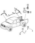 Genuine Mopar Chassis Wiring 68265210AC. Fixed Price $165.60.