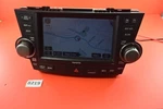 F4 08-13 Toyota Highlander Front Radio Display Control Navigation 86120-48F00. Fixed Price $569.99.