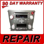 Repair Your 2005 - 2009 Subaru Legacy Oem 6 Cd Am Fm Radio Receiver. Fixed Price $201.60.