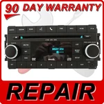 Repair Jeep Dodge Chrysler Radio MP3 Fix 6 Cd Changer Player Sirius Sat Aux Req. Fixed Price $143.10.