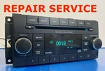 2007 2017 Jeep Dodge Chrysler Radio Res Mail-in Repair Service. Fixed Price $155.00.
