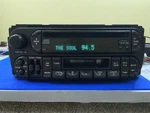2002-2007 Dodge Chrysler Jeep Am Fm Radio Cassette Cd Player Raz. Fixed Price $49.95.