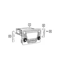 Genuine Mopar Multi Media Radio 7EM91LXHAA. Fixed Price $875.15.
