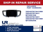 Repair Service 2015-2018 Honda Pilot Touchscreen Display Radio 39540TG7A41RM. Fixed Price $550.00.