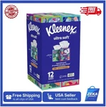 Kleenex Ultra Soft 3-PLY Facial Tissues, Cube Boxes (85 Tissues/box, 12 Packs). Fixed Price $32.99.
