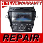 Repair Your 13 - 15 Hyundai Sante Fe Navigation Gps Radio Mainboard Replacement. Fixed Price $494.10.