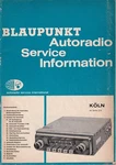 Service Manual For Blaupunkt Cologne From Series U/v. Fixed Price $14.78.