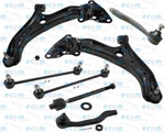8 Pcs Front Lower Control Arms Tie Rods Ends Sway Bar Link For Honda Insight Lx. Fixed Price $294.32.