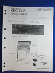 Kenwood KRC-1005 Cassette Service Manual Factory Original The Real Thing. Fixed Price $17.08.