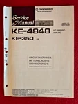 Vintage 1990 Pioneer KE-4848 /KE-350 Service Manual Original. Fixed Price $15.00.