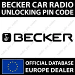 Becker Radio Pin Code Bmw Ferrari Ford Land Rover Mercedes Porsche Renault. Fixed Price $5.81.