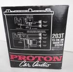 Proton Car Audio 203T Tv / Fm Am Band Cassette Recever System Niob. Fixed Price $479.90.