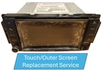 Chrysler Dodge Jeep P05091327AD Radio Touch Screen Replacement Service Mail In. Fixed Price $89.99.