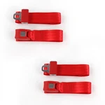 Ford Truck 1980 - 1986 F150 Standard 2PT Red Lap Bucket Seat Kit Belts. Fixed Price $60.95.