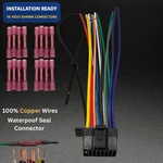 Power Wire Harness For Sony WX-GT90BT WXGT90BT Kit With Connectors. Fixed Price $13.90.