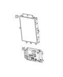 Genuine Mopar Multi Media Radio 68295742AG. Fixed Price $657.88.