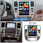 12.1" Wireless Carplay Bt Navi Tesla Style Head Unit For Infiniti QX56 08-13. Fixed Price $489.99.