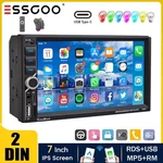Double 7" 2DIN Touch Screen Stereo Bluetooth Radio Apple/android Carplay Bt. Fixed Price $55.99.