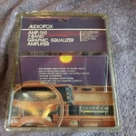 Audiovox AMP-760 Band Graphic Equalizer Amplifier New In Sealed Package. Fixed Price $98.25.