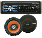 Soundstream VCD-21B 1-DIN Player Receiver+ 2X Audiobank AB-674 6.5" Speakers. Fixed Price $84.99.