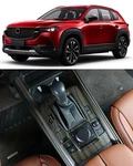 2025-2026 Mazda CX-50 Hybrid Matte Wood Gear Shift Panel & Console Trim Covers. Fixed Price $49.00.