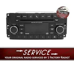 Remanufacture Service For 2013-17 Chrysler Jeep Radio Am Fm Cd P05091197AE. Fixed Price $157.25.