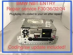 Bmw F30 Nbt Entry Head Unit Repair Service 9290998, 9299097, 9341083 Oem. Fixed Price $650.00.