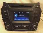 13 14 Hyundai Santa Fe Radio Xm Bluetooth Cd MP3 Player 96180-4Z1004X LDX75. Fixed Price $17.66.