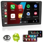 Android 10" 2 Din Stereo Radio Wireless Carplay Touch Screen Wifi Gps Navi. Fixed Price $65.00.
