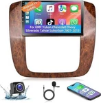 Podofo 2+64G Wireless Carplay Stereo Radio For Gmc Yukon Chevrolet Chevy Sil. Fixed Price $119.99.