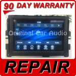 Repair 17 - 20 Chrysler Jeep Dodge Oem 7" Radio Display Screen Service. Fixed Price $282.60.