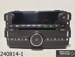 Oem 2011 Chevrolet Traverse 3.6L Radio Am Fm Cd Player Receiver Cvd Aux 25976613. Fixed Price $109.99.