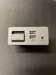 D09H-669U0 Genuine Usb/sd Card/aux Center Console Hub (from 2016 Mazda). Fixed Price $35.00.