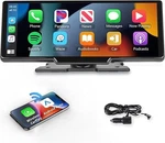 Podofo 10.26" Touchscreen Wireless Carplay Portable Stereo Android Auto, .... Fixed Price $59.99.