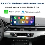 12.3" Wireless Screen Stereo Multimedia For Audi A4 A5 Mib Carplay/android Auto. Fixed Price $224.94.