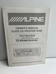 Vintage Alpine 7517 7514 7513 Owner's Manual Guide Gray Pb Car Stereo Audio. Fixed Price $14.99.