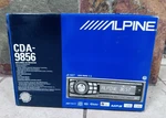 New Alpine CDA-9856 Single Din Car Radio With Bbe / Ipod Hd Sirius. Fixed Price $200.00.