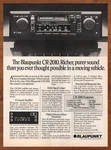 1982 Blaupunkt CR-2010 Car Stereo Vintage Print Ad/poster Radio Man Cave Art 80S. Fixed Price $14.99.