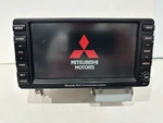 07-10 Mitsubishi Lancer Outlander Navigation Information Touch Screen # 8750A069. Fixed Price $188.00.