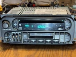 Genuine Dodge Jeep Chrysler Radio Cd Player & Cassette Tape Raz P04858540AG. Fixed Price $50.00.