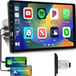 Single 1 Din Stereo Radio 9" Carplay Android Auto Touchscreen Bluetooth Usb. Fixed Price $56.99.