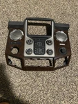 2013-2016 Ford F250SD F350SD Wood Dash Radio Climate Trim & Controls. Fixed Price $240.00.