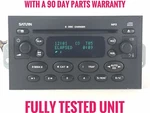 GM833 Saturn Vue Ion Radio Am Fm Cd 6 Disc Player Fully Tested. Fixed Price $139.23.