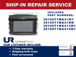 Repair Service Honda 2015 Cr-v Mitsubishi Channel Display 39100-T1W-A41M1. Fixed Price $350.00.